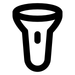 Flashlight SVG Icon